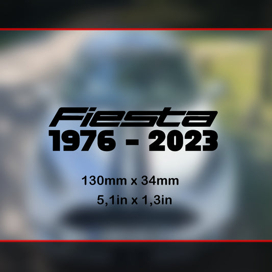 Patrimoine Ford Fiesta 1976 - 2023