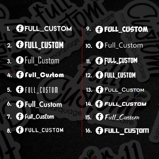 Facebook personnalisé