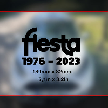 Patrimoine Ford Fiesta 1976 - 2023