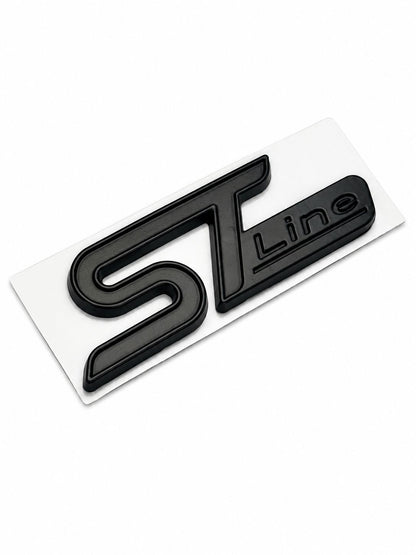 Badge ST Line 3D Premium pour Ford – Emblème Coffre / Calandre Full Custom