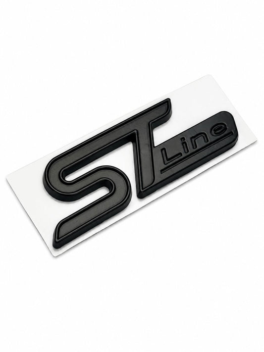 Badge ST Line 3D Premium pour Ford – Emblème Coffre / Calandre Full Custom