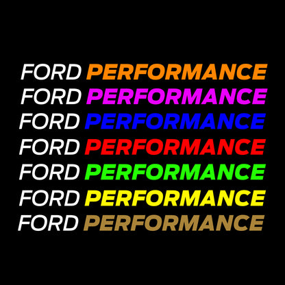 Lettrage FORD PERFORMANCE